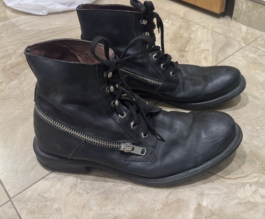 Мъжки стилни Обувки и черни мъжки боти