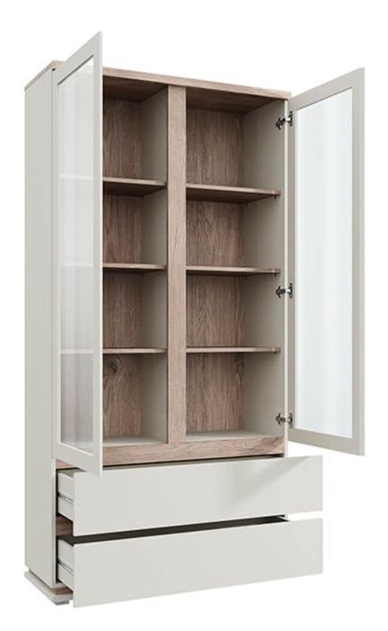 Шкаф-витрина напольный