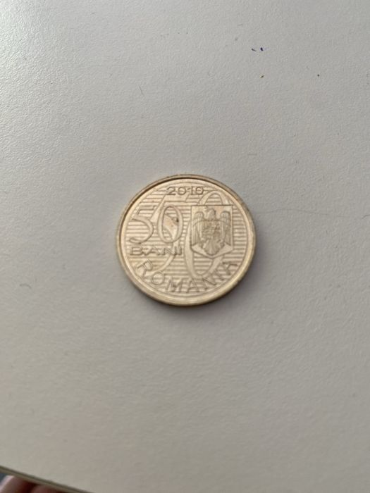 Vand mineda 50 de bani Aurel Vlaicu