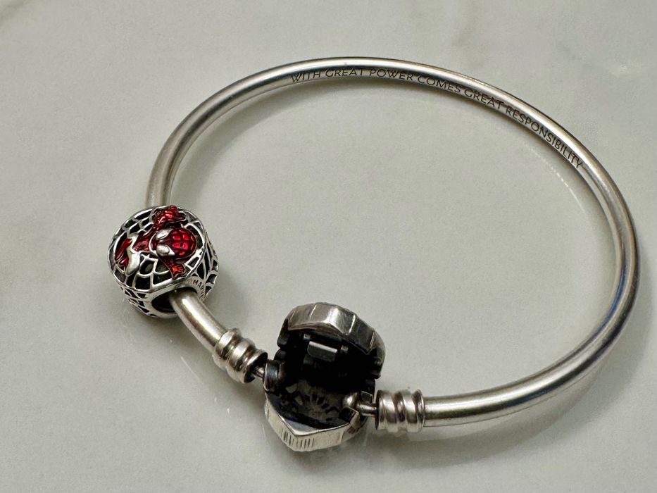 Pandora гривна bracelet spiderman