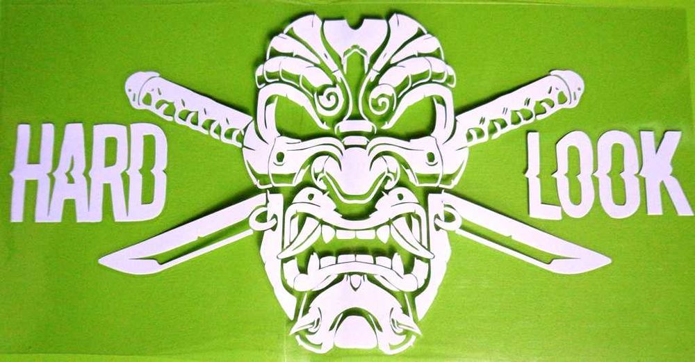 Стикери SpitFire BG Skull GTA ROCK комплект 50 бр