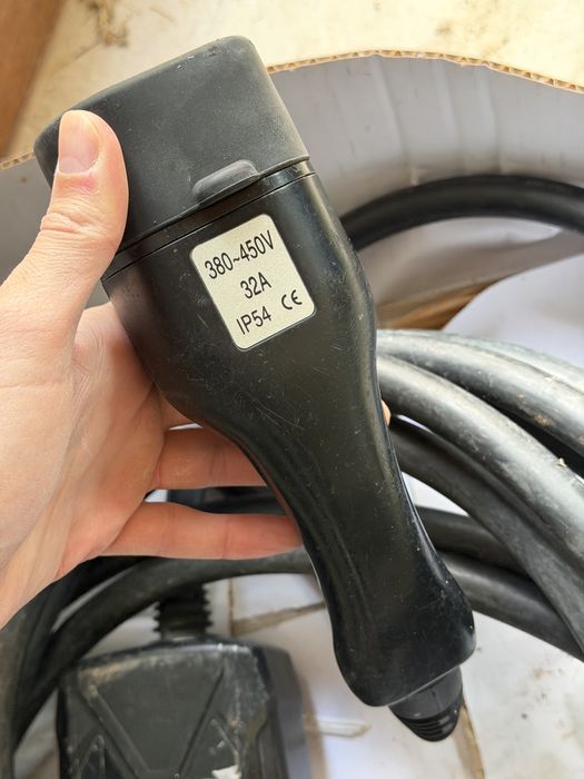 22 кВт 10М Портативна Станция Електромобил Зарядно EV Charger