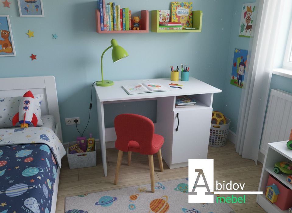 Современный и функционалый письменный стол,  парта для офиса и дома.