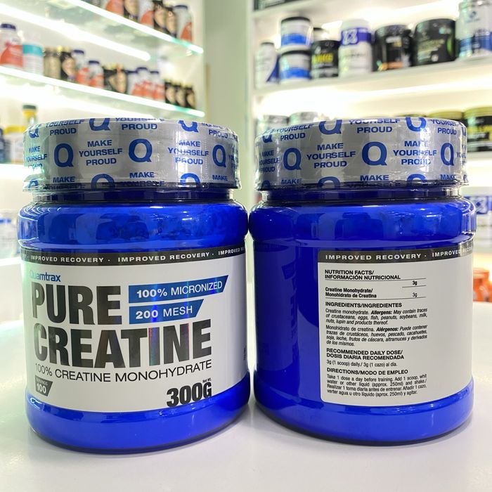 Quamtrax Pure Creatine (300g)-100% Original Kreatin! 100-servings