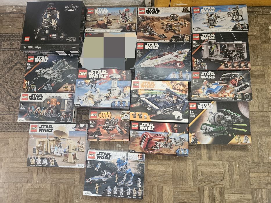 Seturi lego star wars