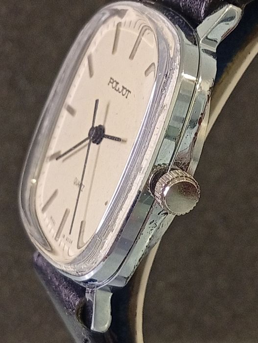 Руски мъжки ръчен кварцов часовник  POLJOT  ПЛЕТ.