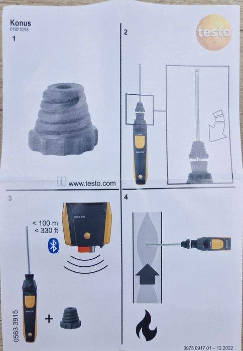 Манометри електронни TESTO mod. 550S