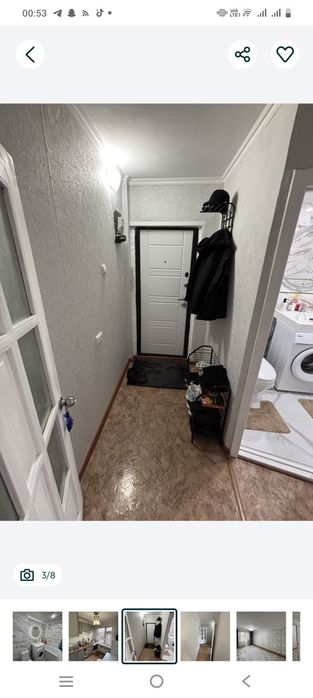 Сдается двухкомнатная квартира