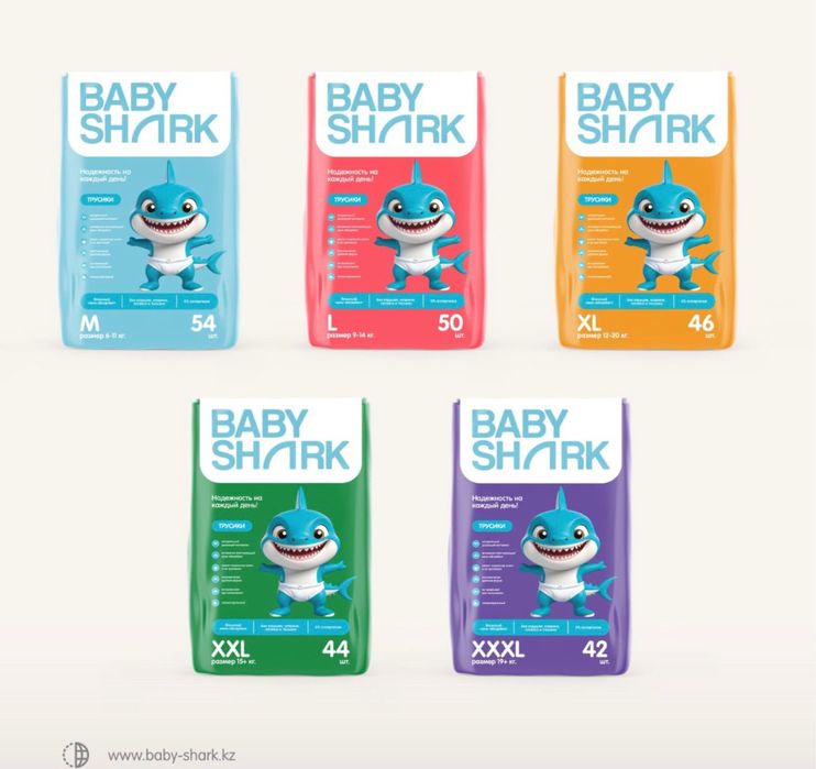 Подгузники babyshark