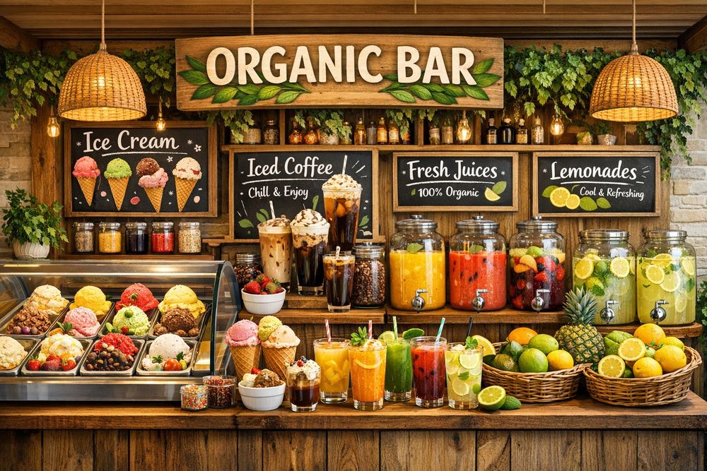 biznes idea organic bar
