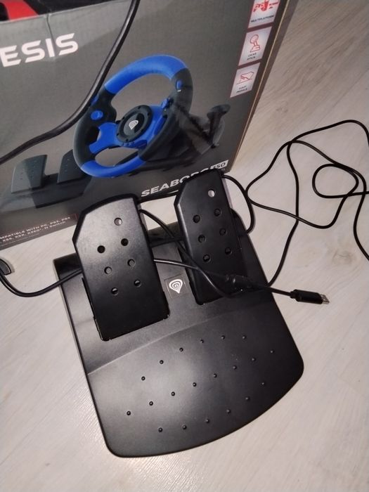 Volan gaming Genesis Seaborg 350 (PC / PS4 / Xbox / Switch) - Impecabil / Ca nou