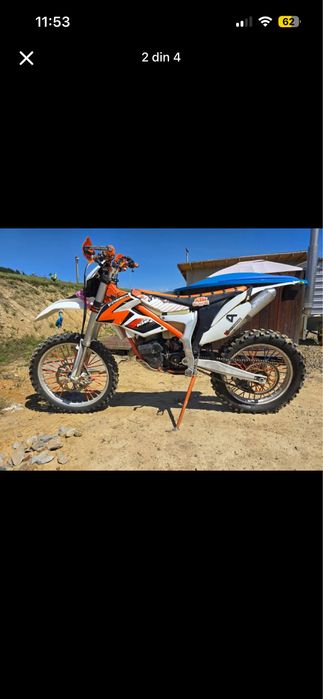 Motocicleta enduro ktm freeride 250cc 2t