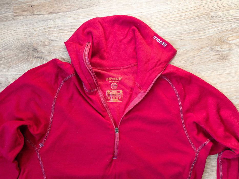 Devold мерино термо блуза, Duo Active Woman Zip Neck merino