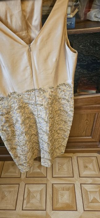 Платье вечернее шелк Италия