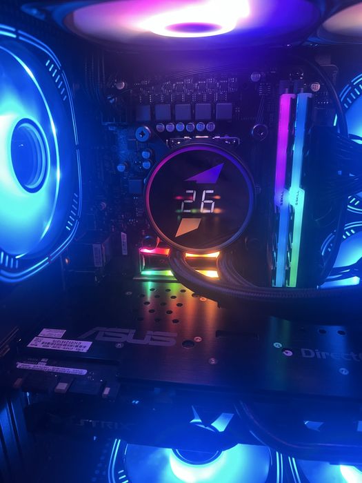 Vand pc gaming i5 12400f gtx 960 rog strix 16gb ram ddr4