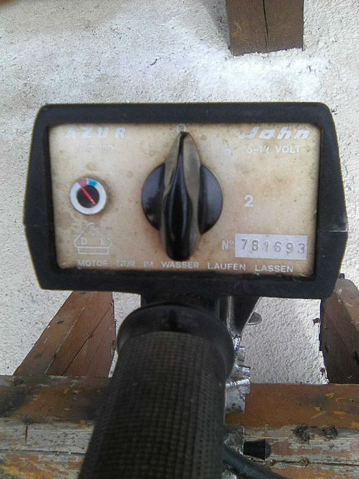 Електрически двигател за лодка