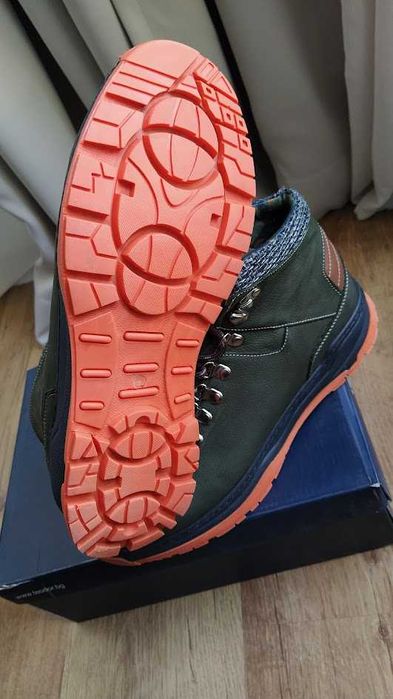 Мъжки боти Теодор 44 естествена кожа