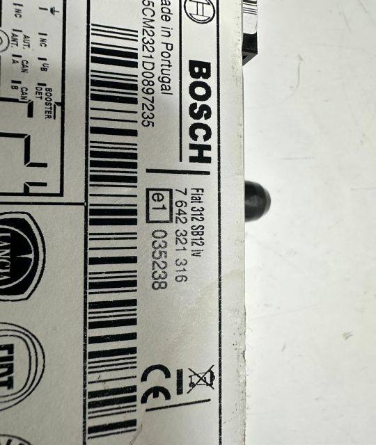 Radio cd 7642321316 Fiat 500 a 2-a generatie