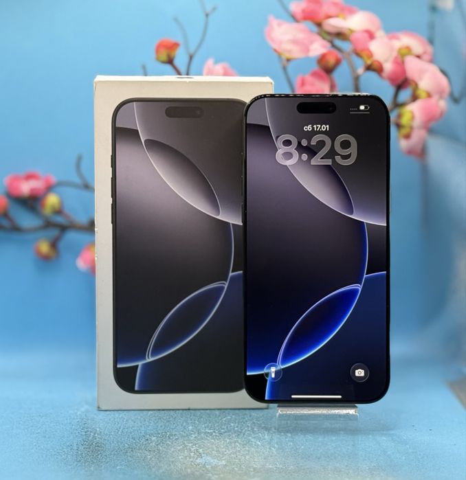 Apple iPhone 16 Pro Max, 256GB, 5G, Black Titanium