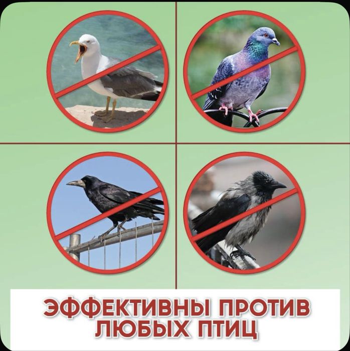 Шипы - от птиц противоусадочные