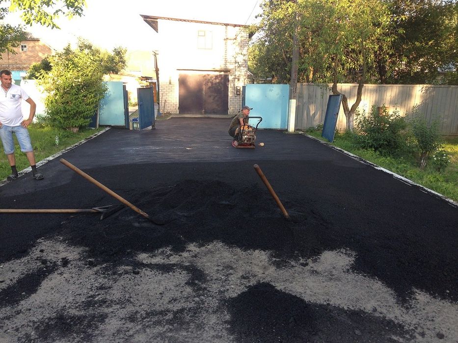 Укладка асфальта