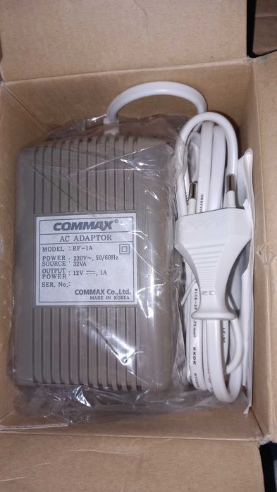 Commax, doorlock and adaptor