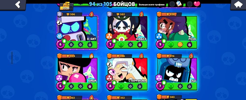 Аккаунт Brawl Stars.