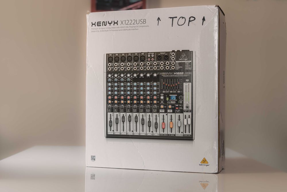 Mixer Behringer XENYX X1222USB - stare impecabilă in garantie