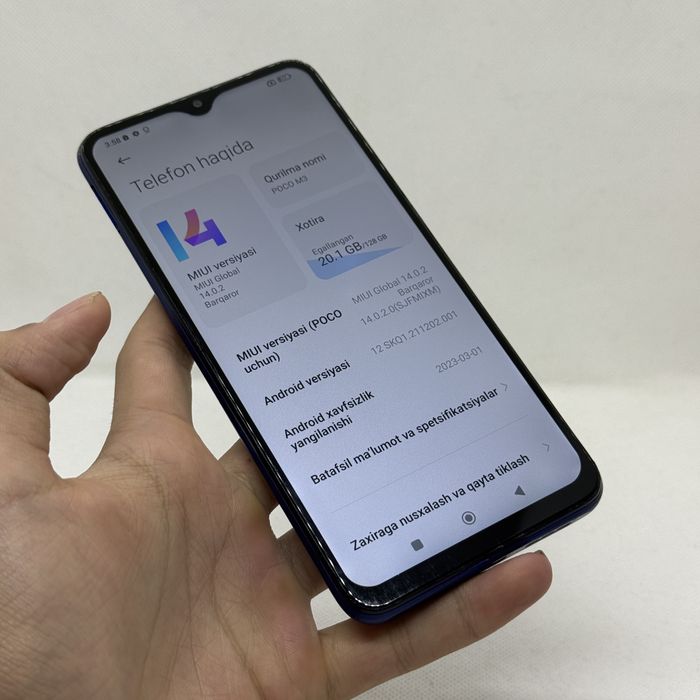 Poco M3 Pro 128 Gb 6000 mAah baterry