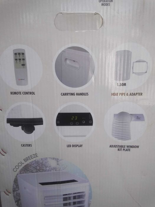 Преносим климатик 3 в 1  Мобилен Климатик за Охлаждане