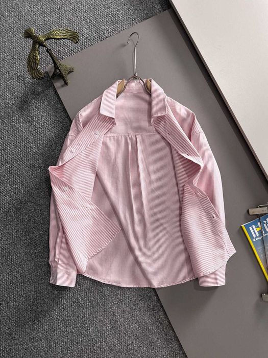 Gucci Striped Shirt, cămașă versatilă cu mână lungă