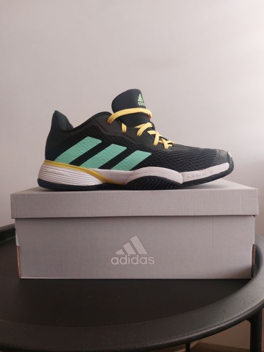 Маратонки ADIDAS Barricade K Clay HR1028 Черен