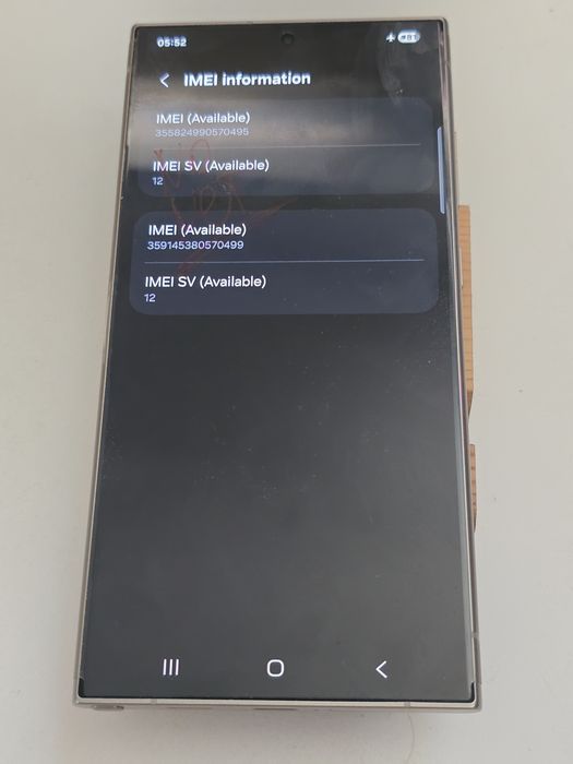 Samsung galaxy s24 ultra 512GB KG заключен