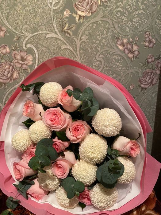 Букет в хорошем состоянии. б/у