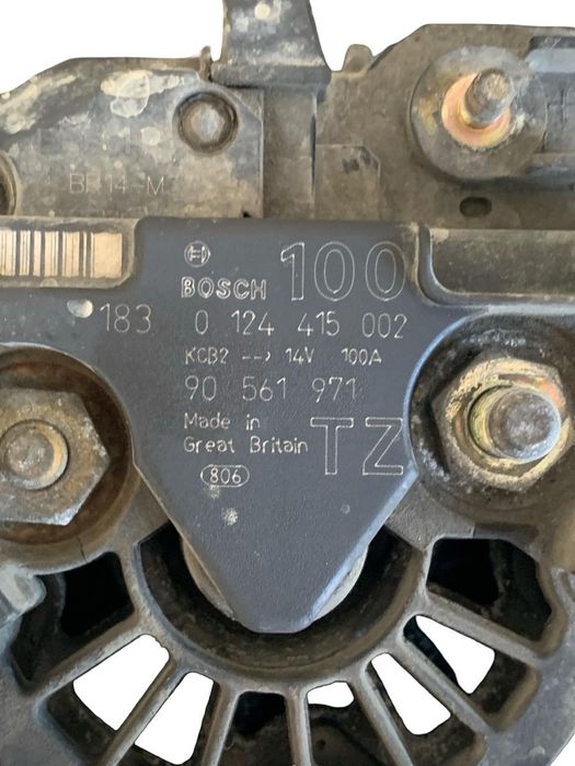 Alternator Opel Zafira A F75_, T98 1999 - 2005 1.6 16V X 16 Xel, Z 16 Xe 0124415002
