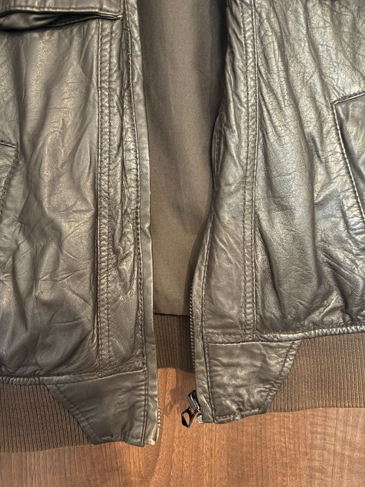 Geaca din piele Bershka marimea M