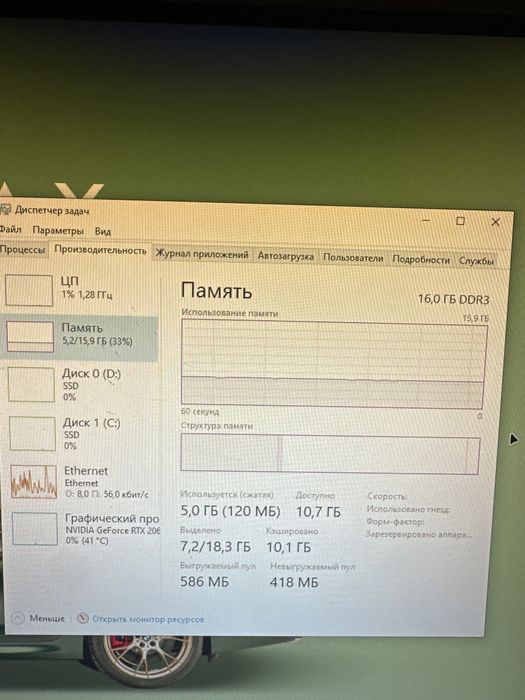 СРОЧНО Игровой набор RTX2060, HyperX, 144 hz