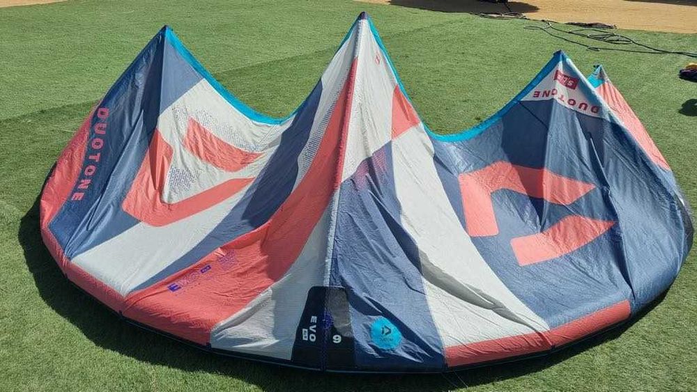 Duotone Evo SLS 2024 7 sq m, 9 sq m, 12 sq m + Click bar S/M 2024