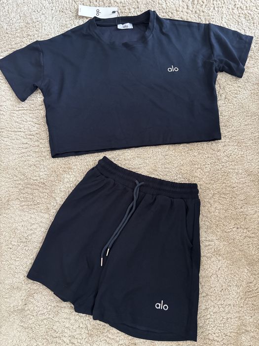 Летен сет в тъмно син цвят alo