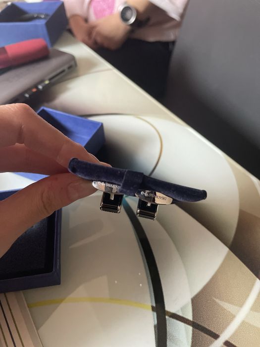 Butoni barbati Swarovski