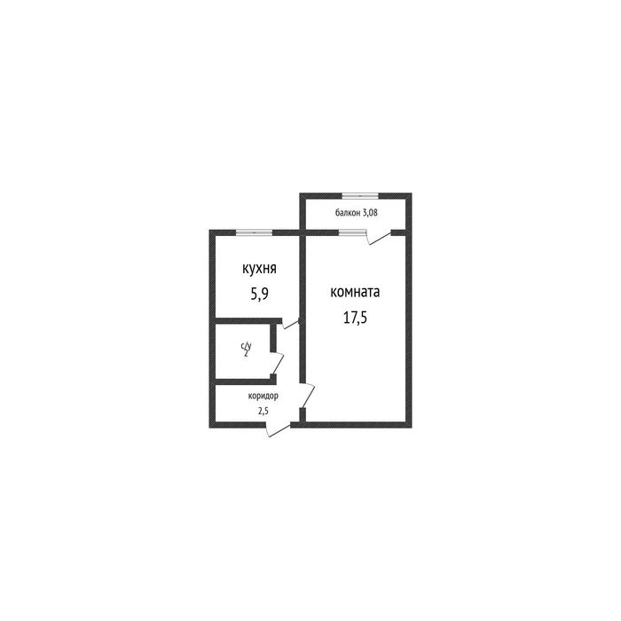 Продажа 1-комнатной квартиры