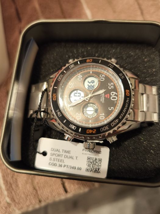 Ceas FREDRIC  sport dual time