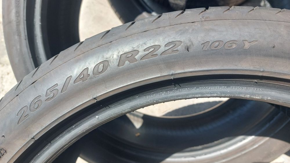 Летни гуми 265/40/22 Pirelli P Zero 4 броя