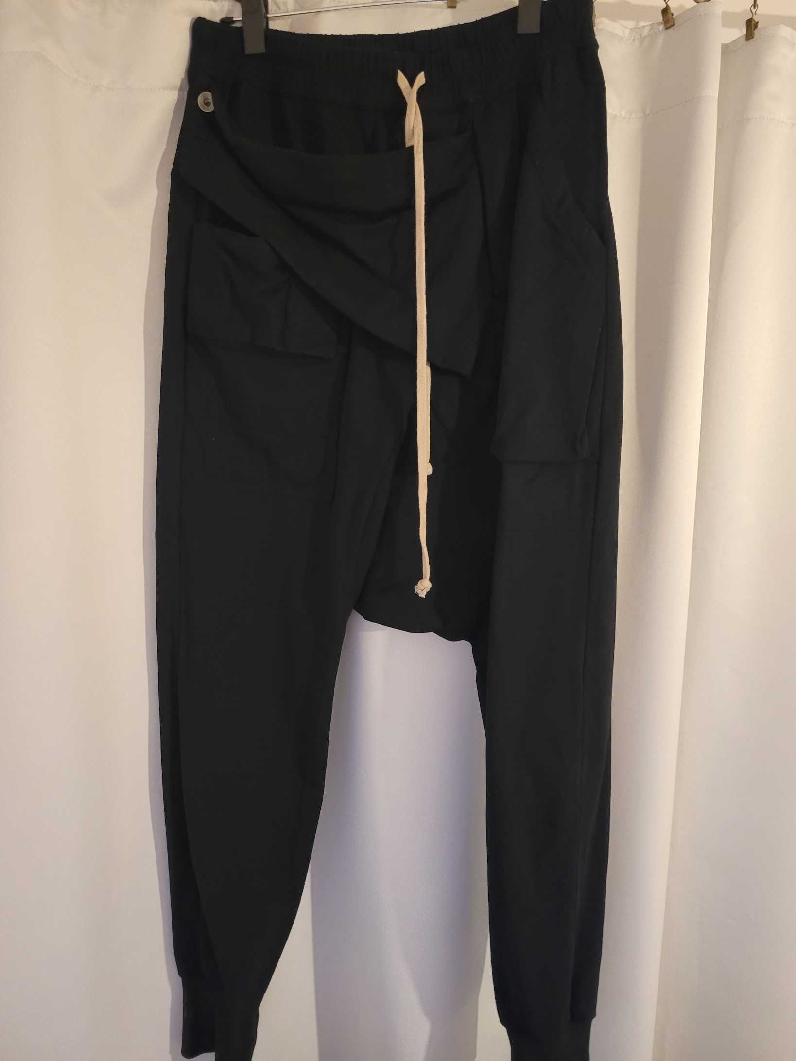 Rick Owens Drkshdw Black Prisoner Memphis Lounge Pants Bucuresti