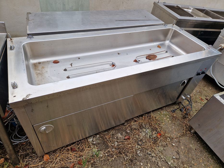 Dulap frigorific, Vitrina calda si rece, Masa calda bain marie