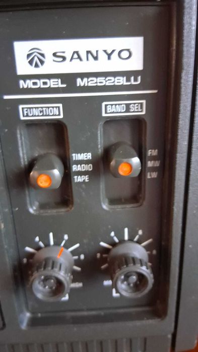 Radiocasetofon portabil Sanyo