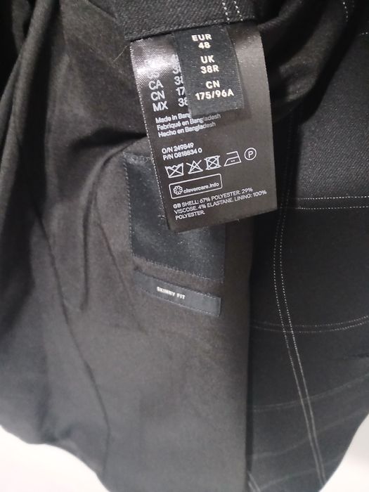 Sacou barbati H&M nou fara eticheta marimea 48