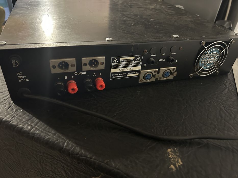 Statie Menvox  putere 2 canale