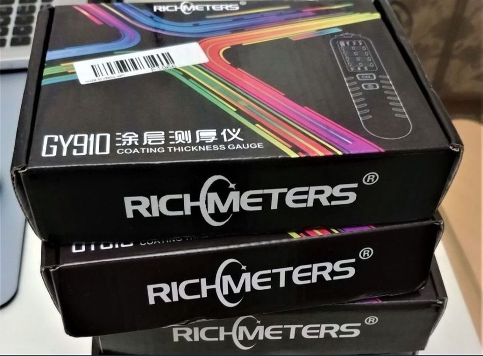 Нoвый пpoфecсиональный толщиномеp Riсhmetеrs GY910