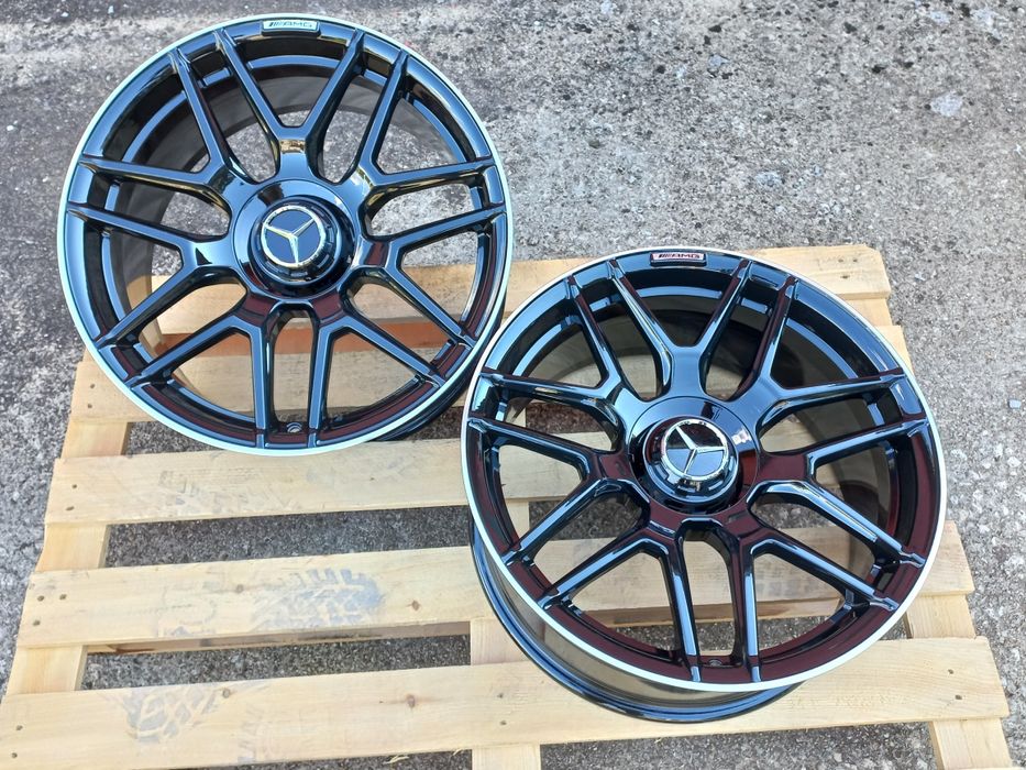 19.Mercedes Piano Black LIP 8.5J-9.5ж ET35-48 Спорт Пакет C E ML S GL